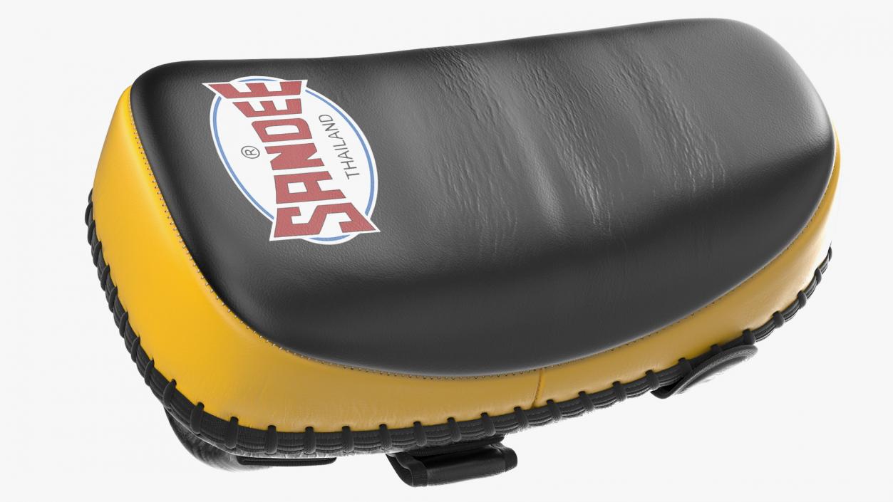 3D Sandee Curved Thai Leather Kick Pads