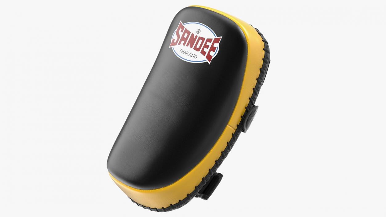 3D Sandee Curved Thai Leather Kick Pads