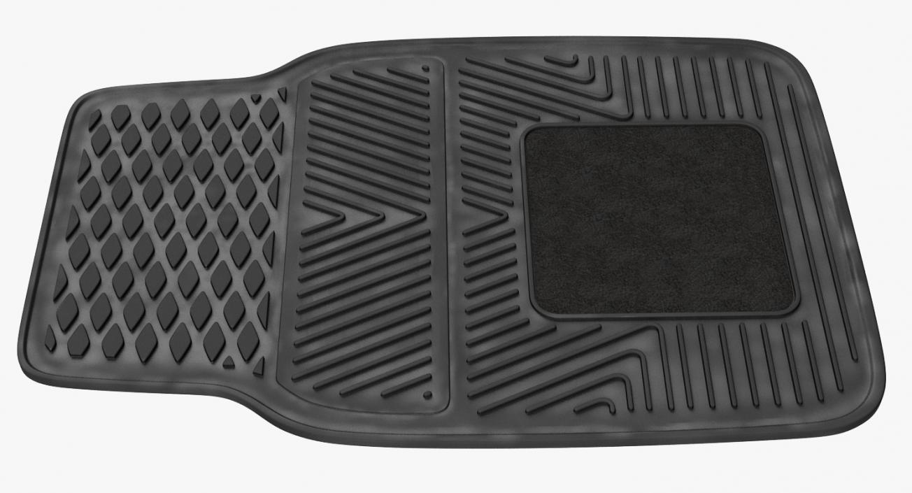 3D model Car Floor Rubber Mat