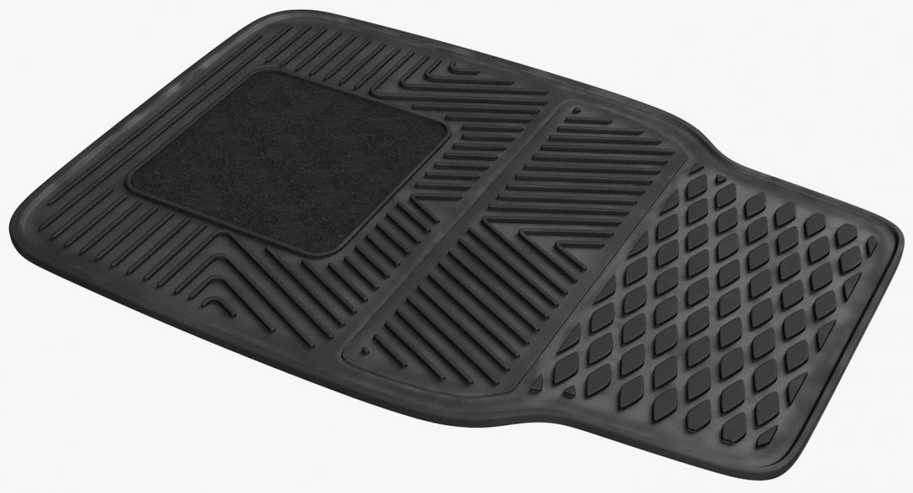 3D model Car Floor Rubber Mat