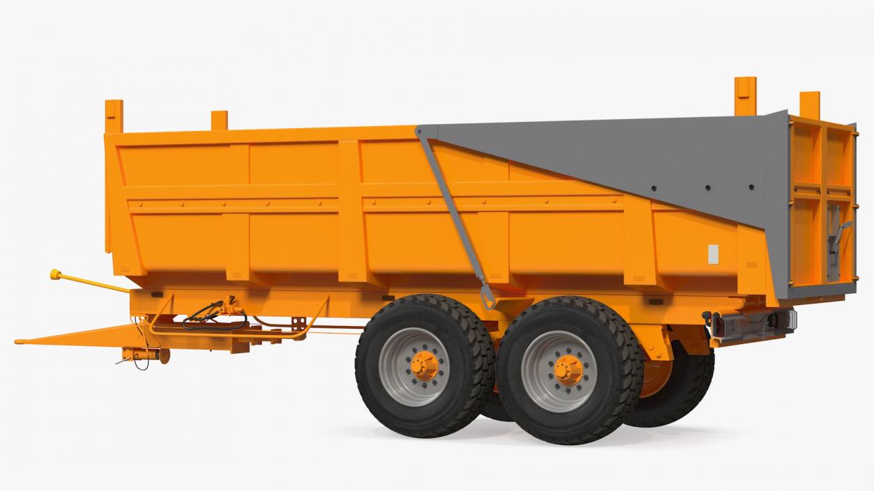 3D model Body Tipper Trailer Clean