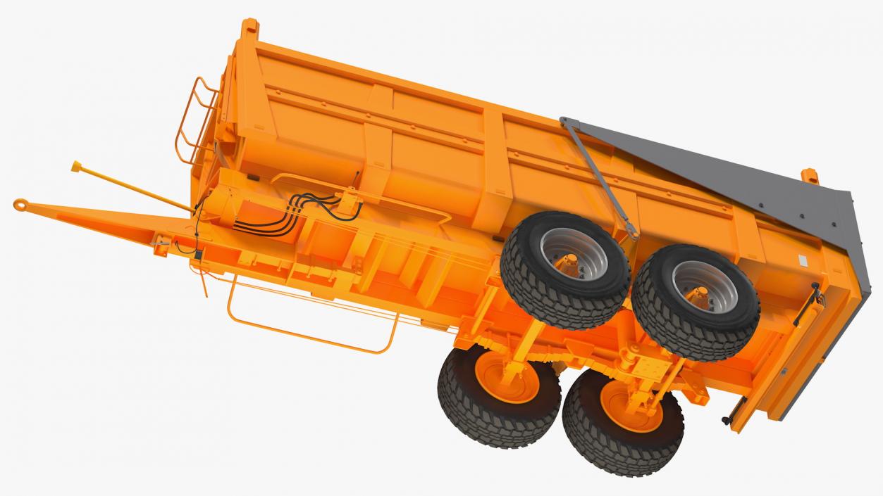 3D model Body Tipper Trailer Clean