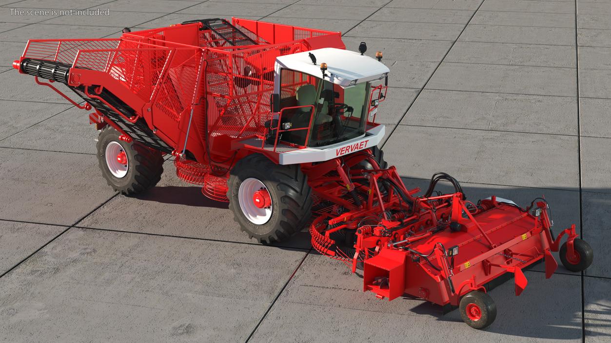 3D Vervaet 17T Self Propelled Beet Harvester