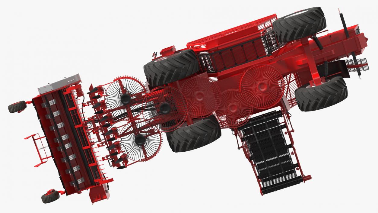 3D Vervaet 17T Self Propelled Beet Harvester