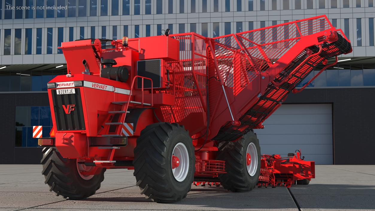 3D Vervaet 17T Self Propelled Beet Harvester