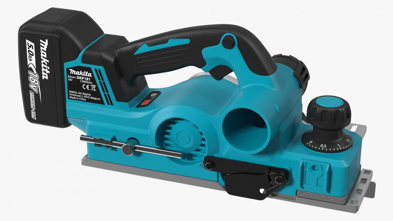 Makita DKP181 18V Brushless Planer 82mm 3D model