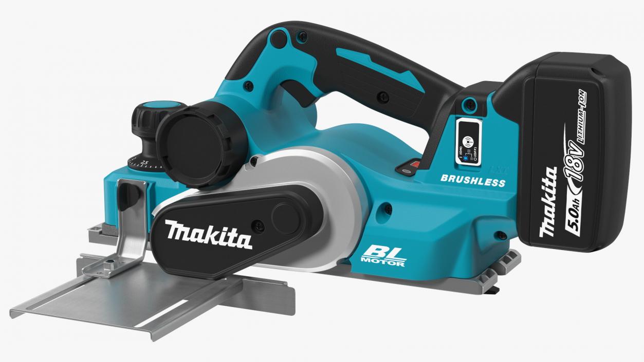 Makita DKP181 18V Brushless Planer 82mm 3D model