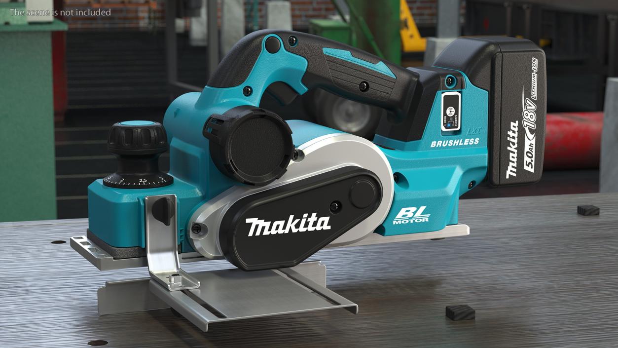 Makita DKP181 18V Brushless Planer 82mm 3D model