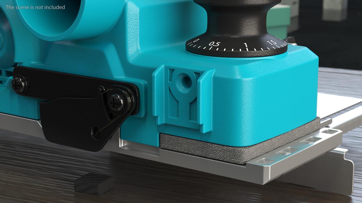 Makita DKP181 18V Brushless Planer 82mm 3D model