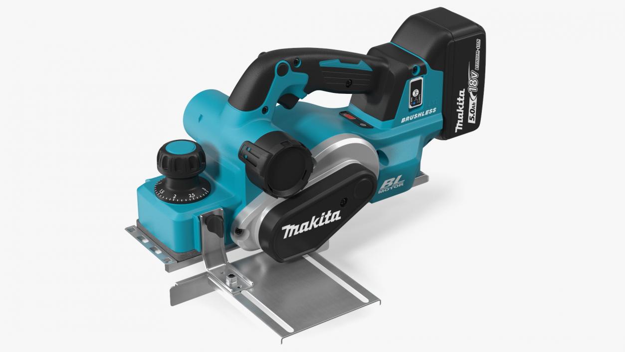 Makita DKP181 18V Brushless Planer 82mm 3D model