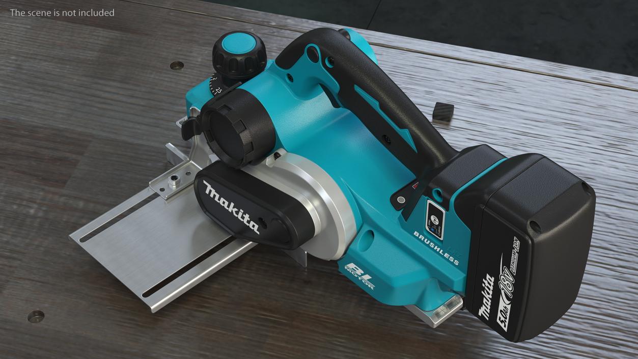 Makita DKP181 18V Brushless Planer 82mm 3D model