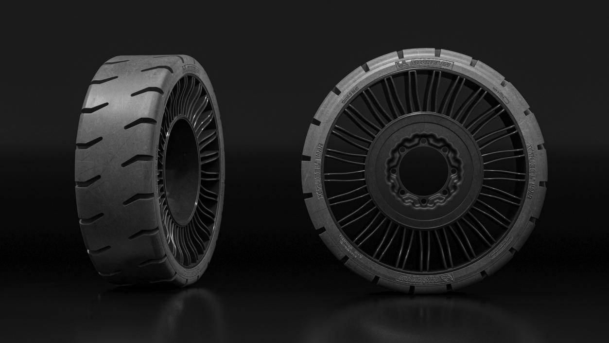 Michelin X Tweel Hard Surface Tire(1) 3D