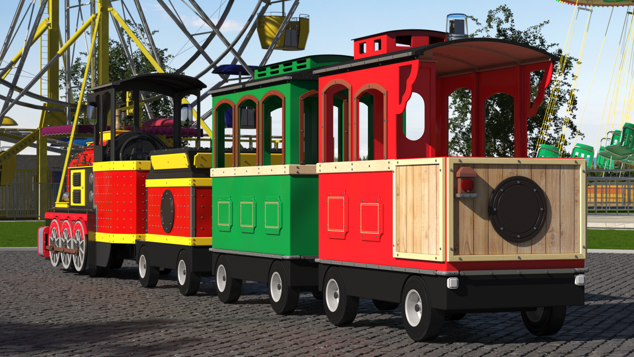 Mini Express Children Train 3D