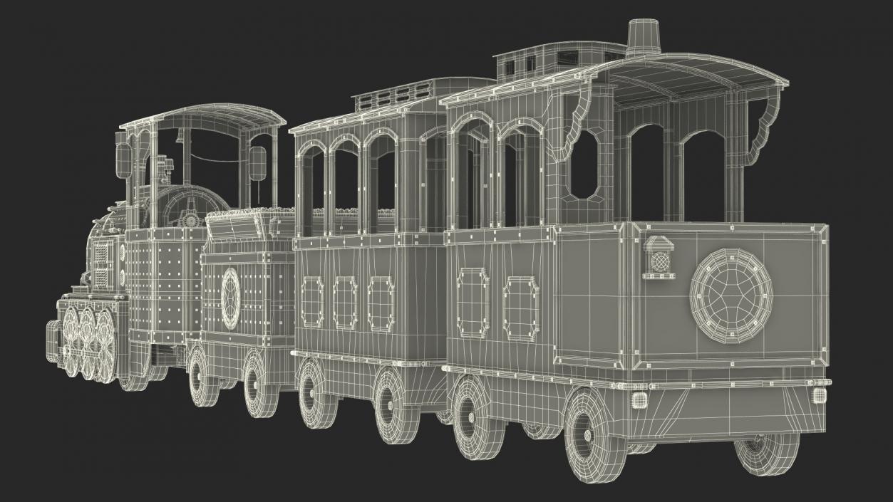 Mini Express Children Train 3D