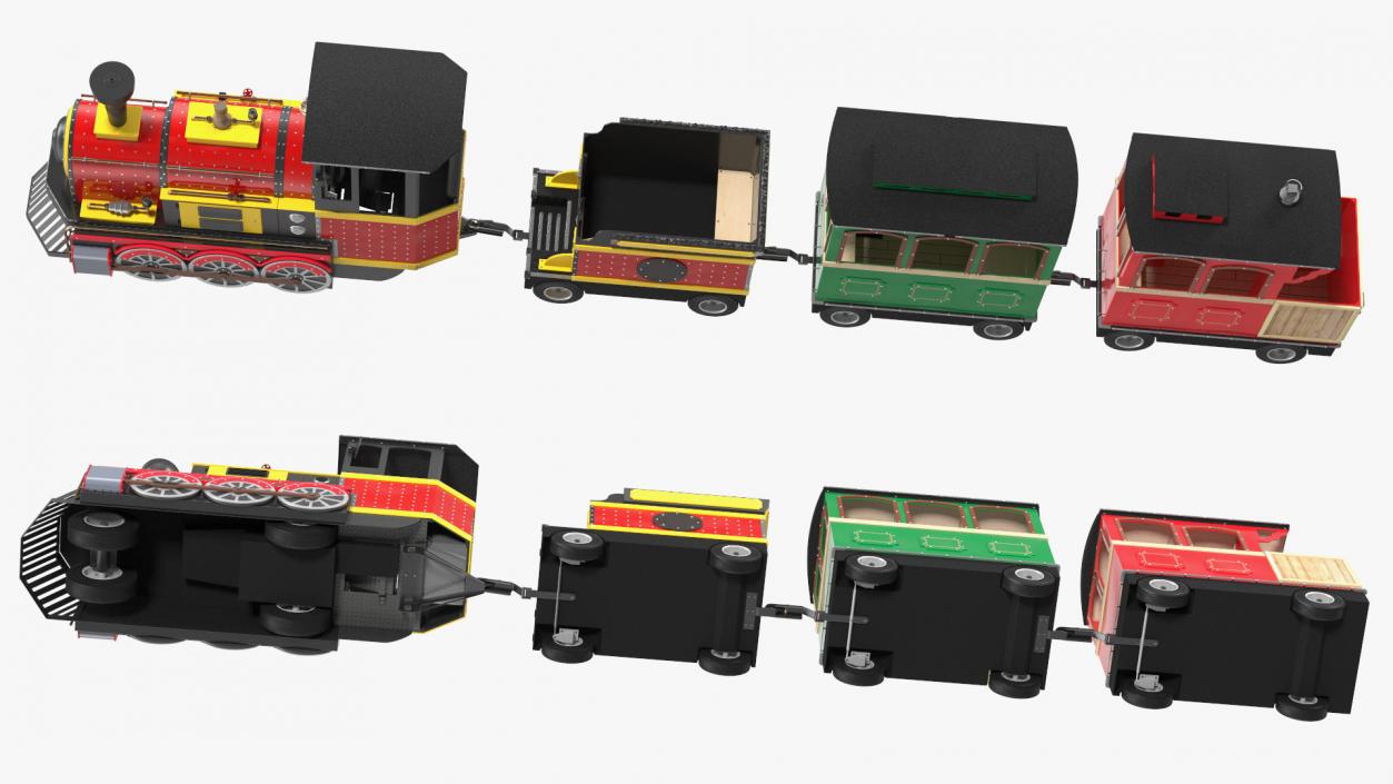 Mini Express Children Train 3D