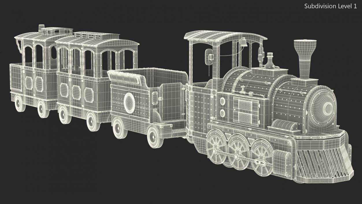 Mini Express Children Train 3D