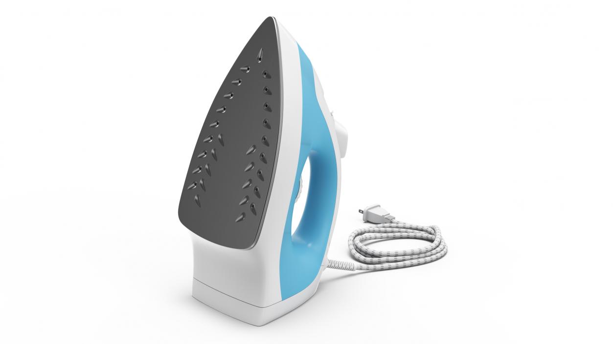 3D model Steam Iron Blue