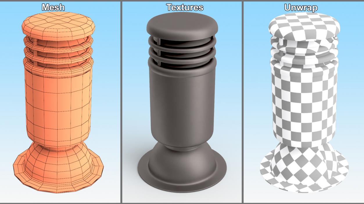 3D Chimneys Collection 3