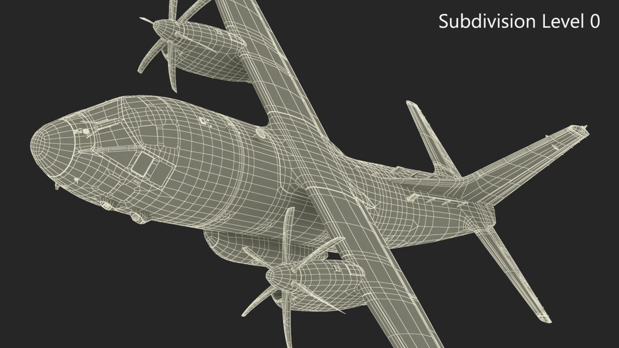 3D model Alenia C-27J Spartan Morocco Rigged