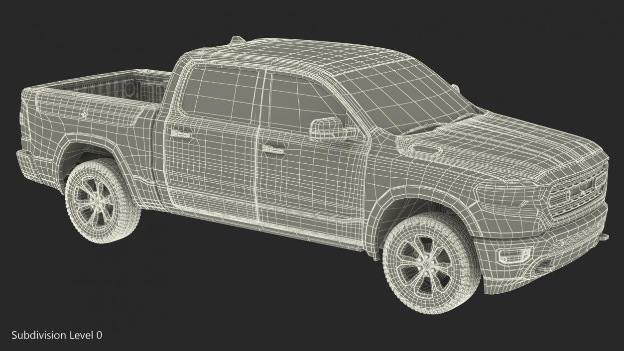 3D model Pickup Truck Generic