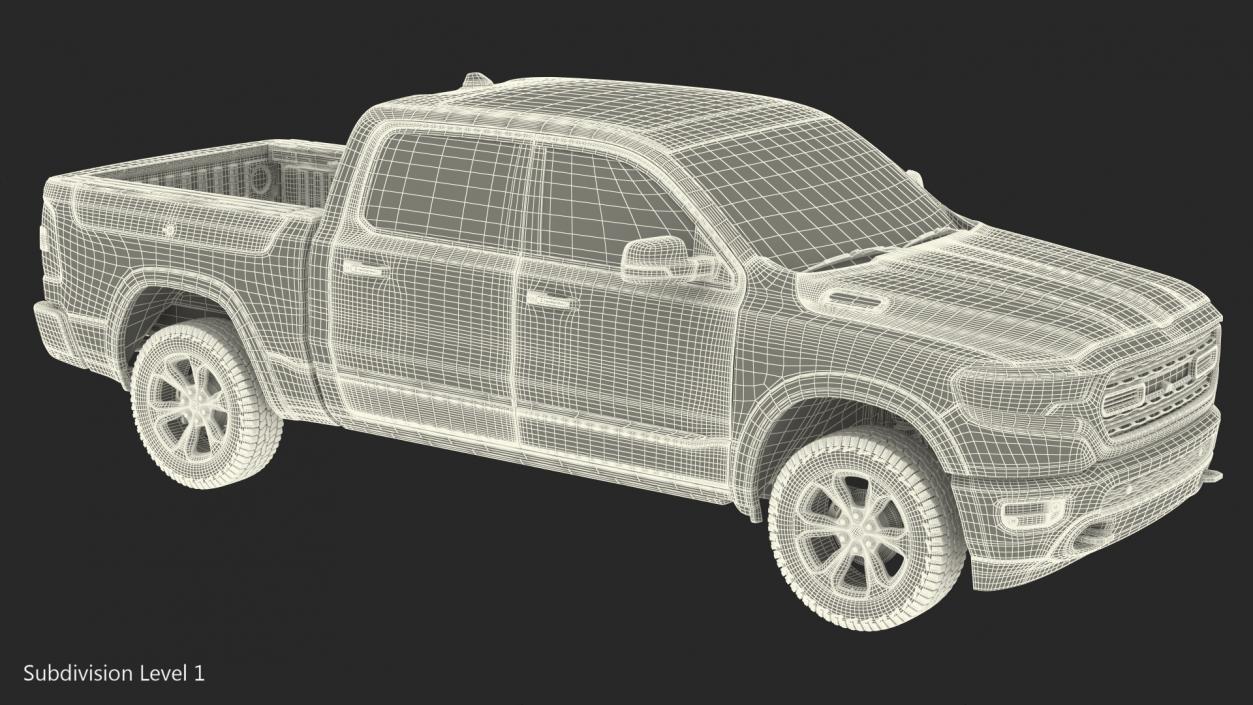 3D model Pickup Truck Generic