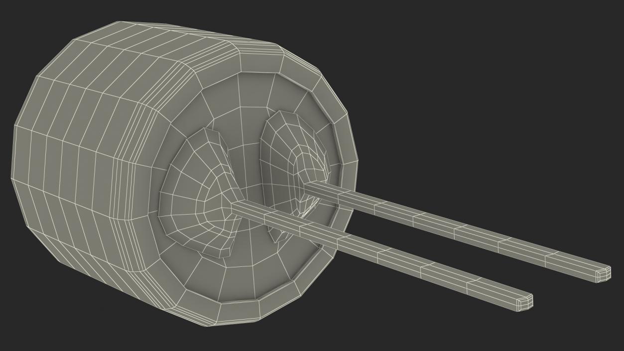 Condenser Microphone PCB Mounted 3D