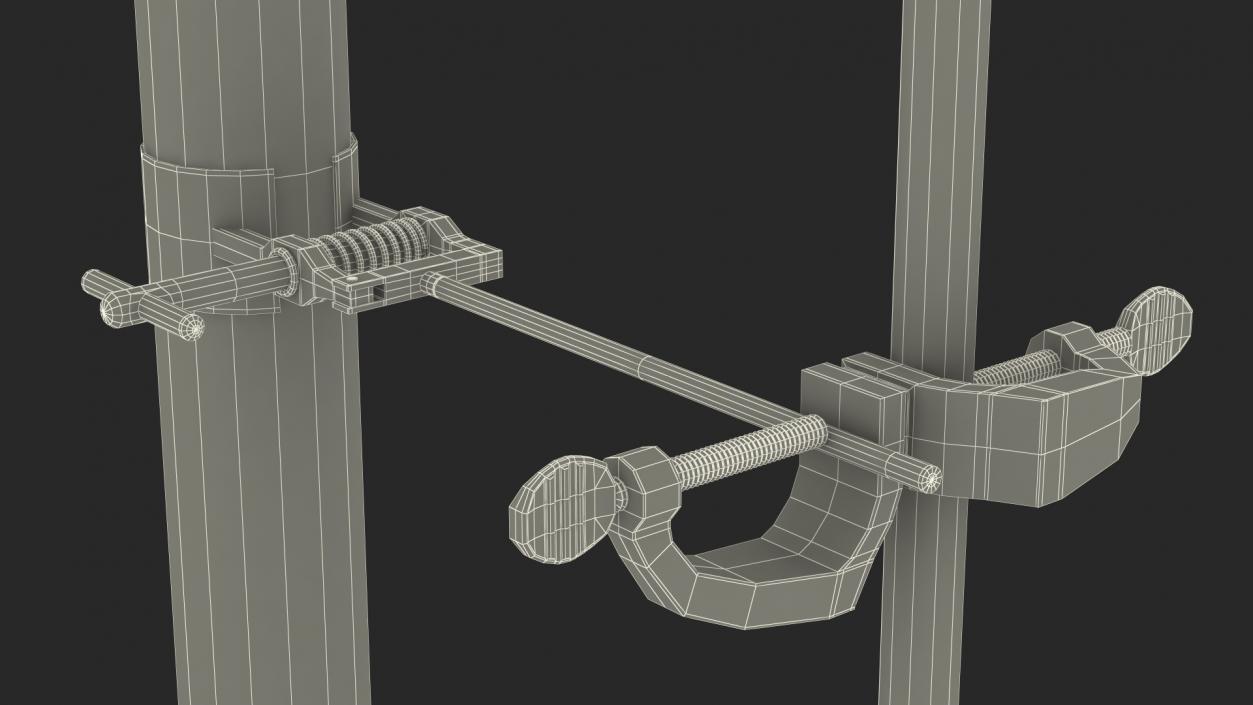 3D model Lab Flask Stand