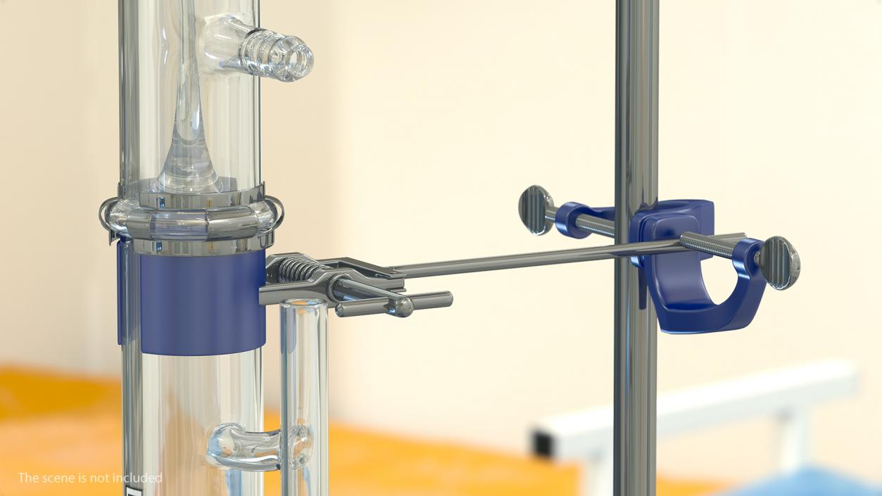 3D model Lab Flask Stand