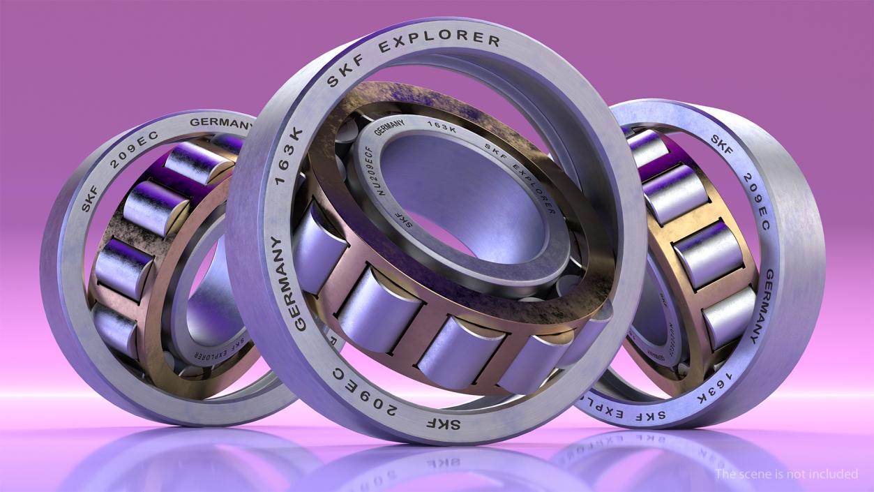 Roller Bearing 3D model