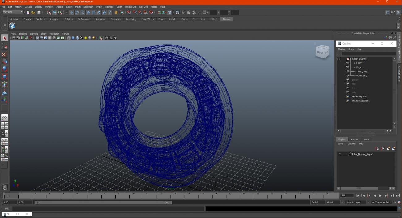 Roller Bearing 3D model