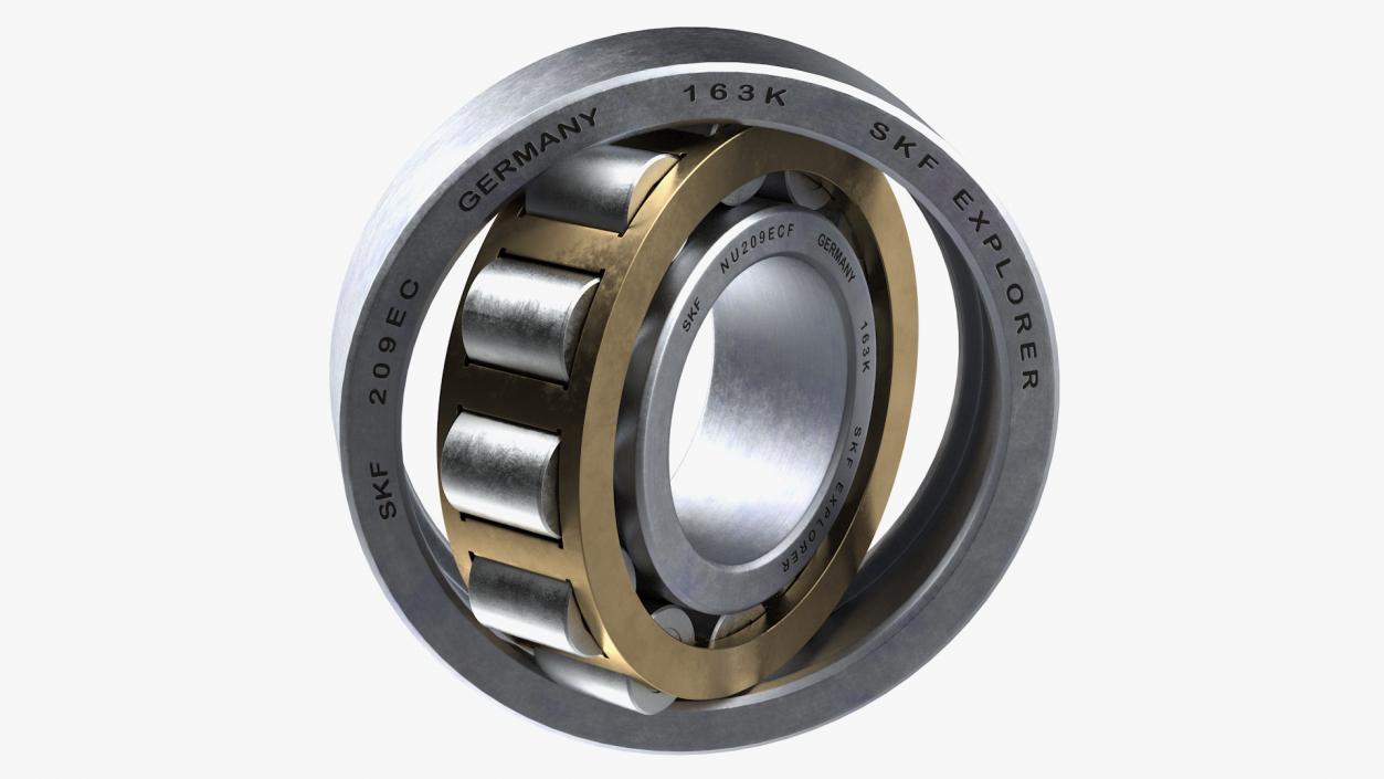 Roller Bearing 3D model