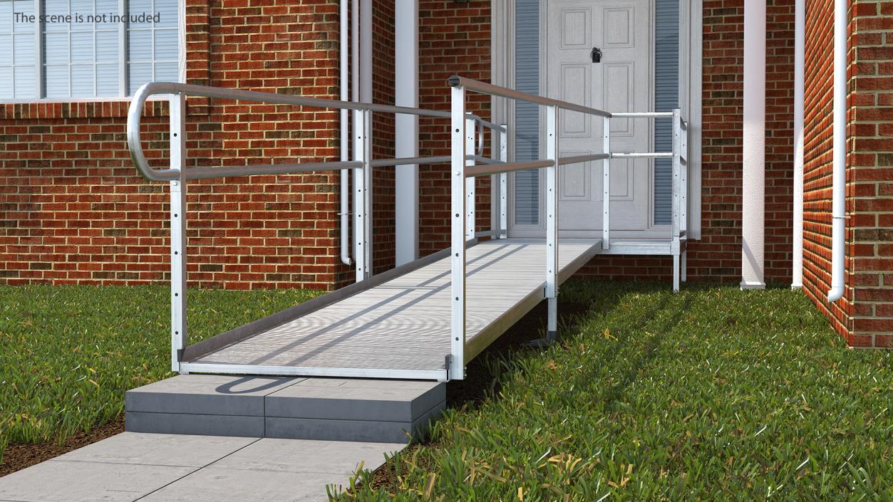 3D model Metal Ramp