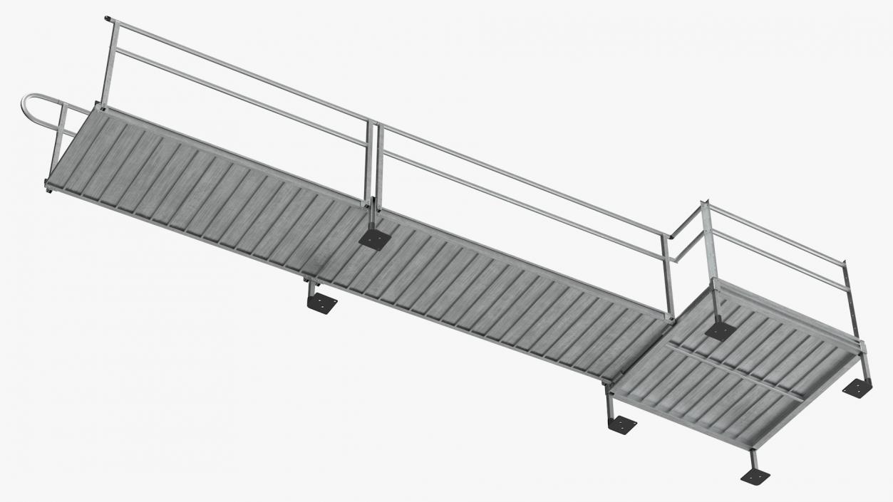 3D model Metal Ramp