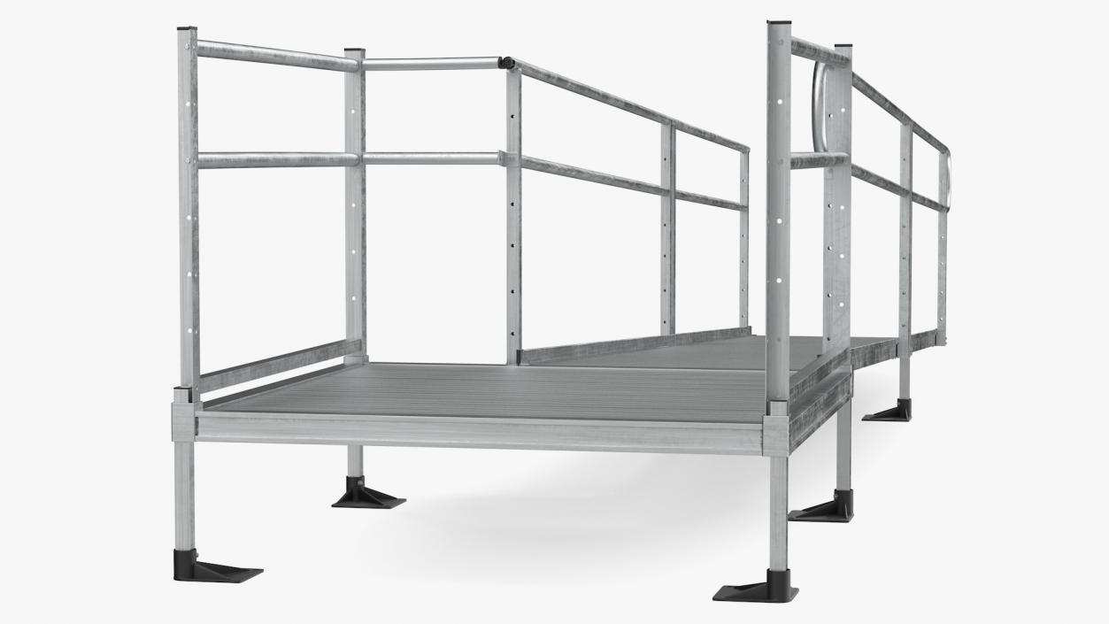 3D model Metal Ramp