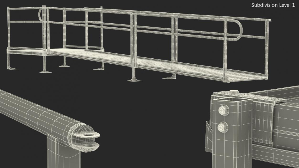 3D model Metal Ramp