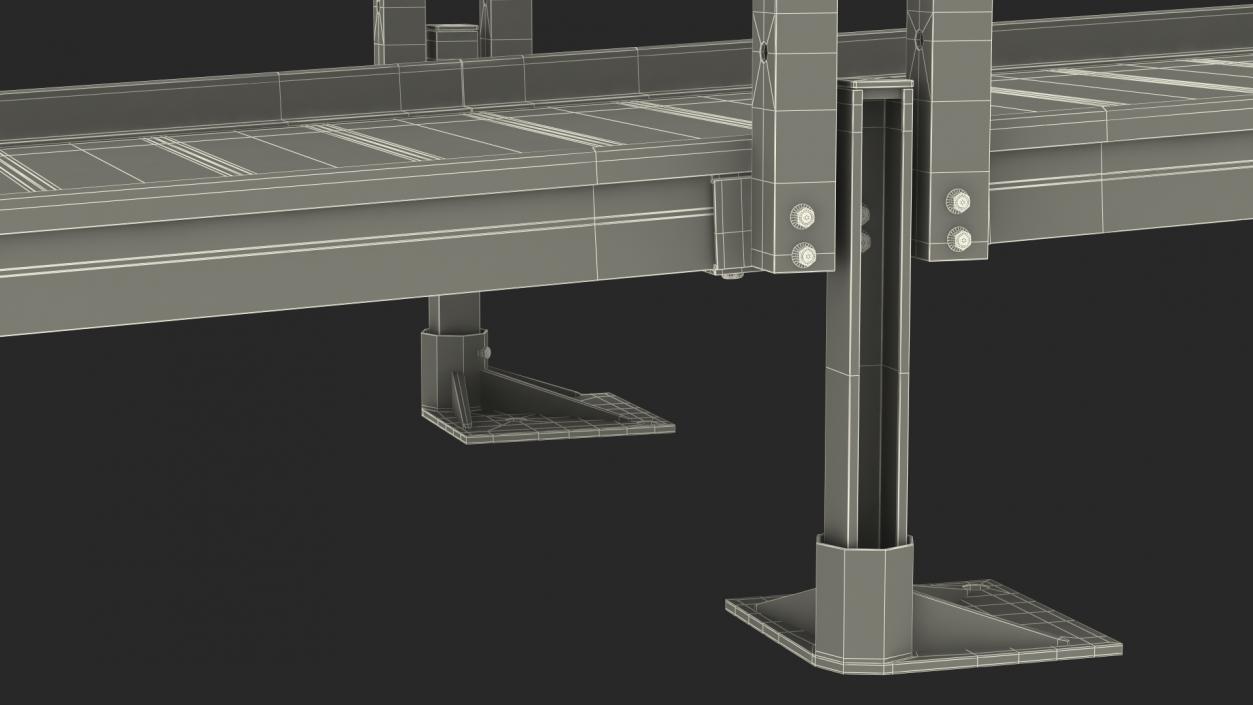 3D model Metal Ramp