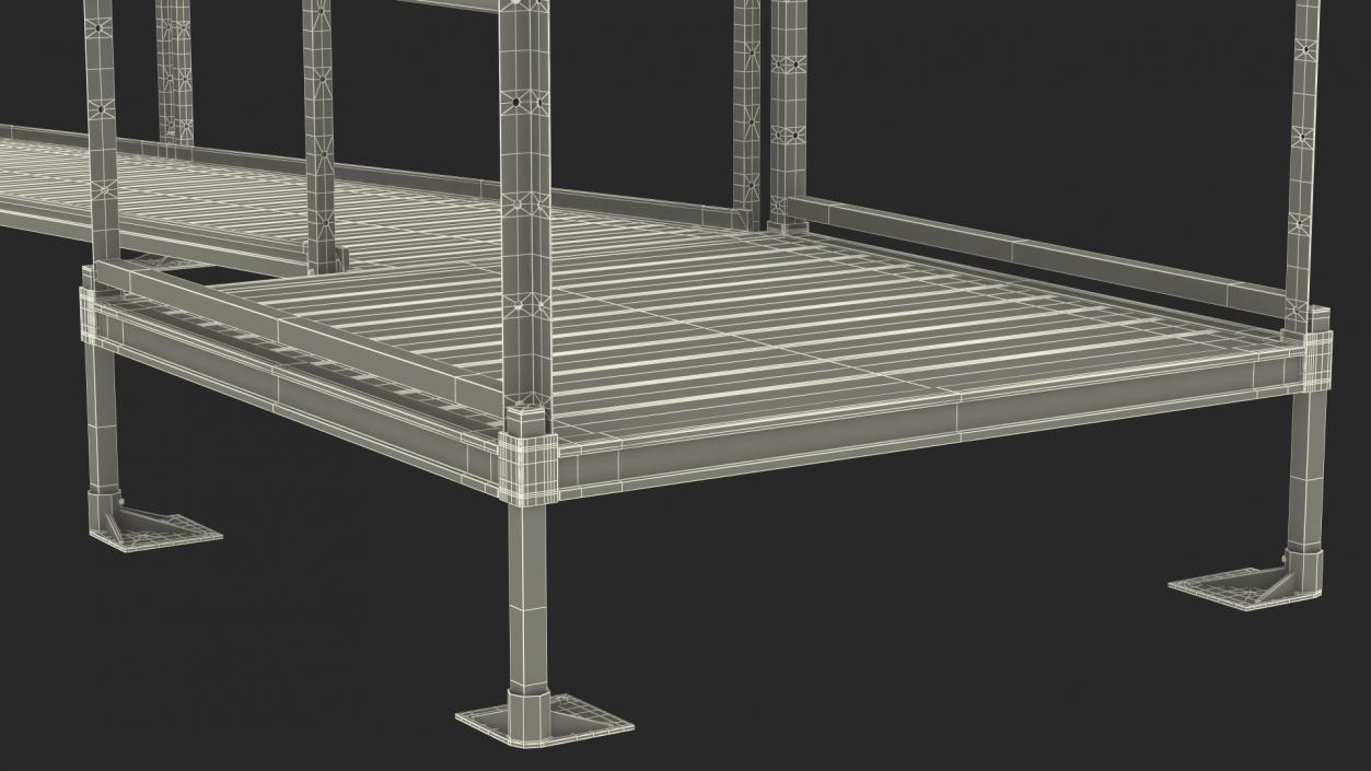 3D model Metal Ramp