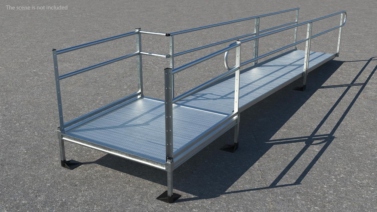 3D model Metal Ramp