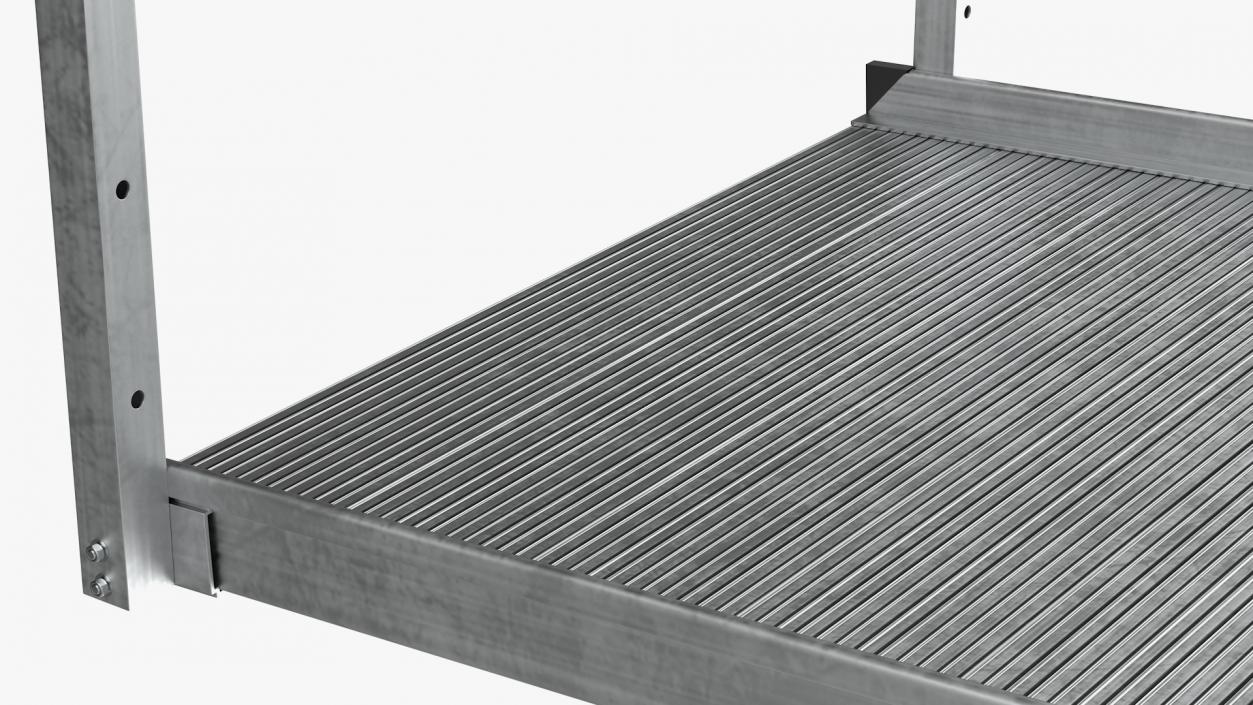 3D model Metal Ramp