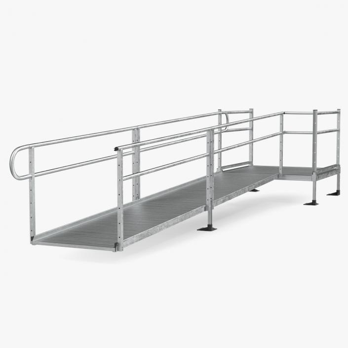 3D model Metal Ramp