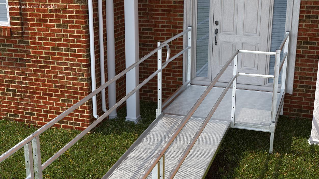 3D model Metal Ramp