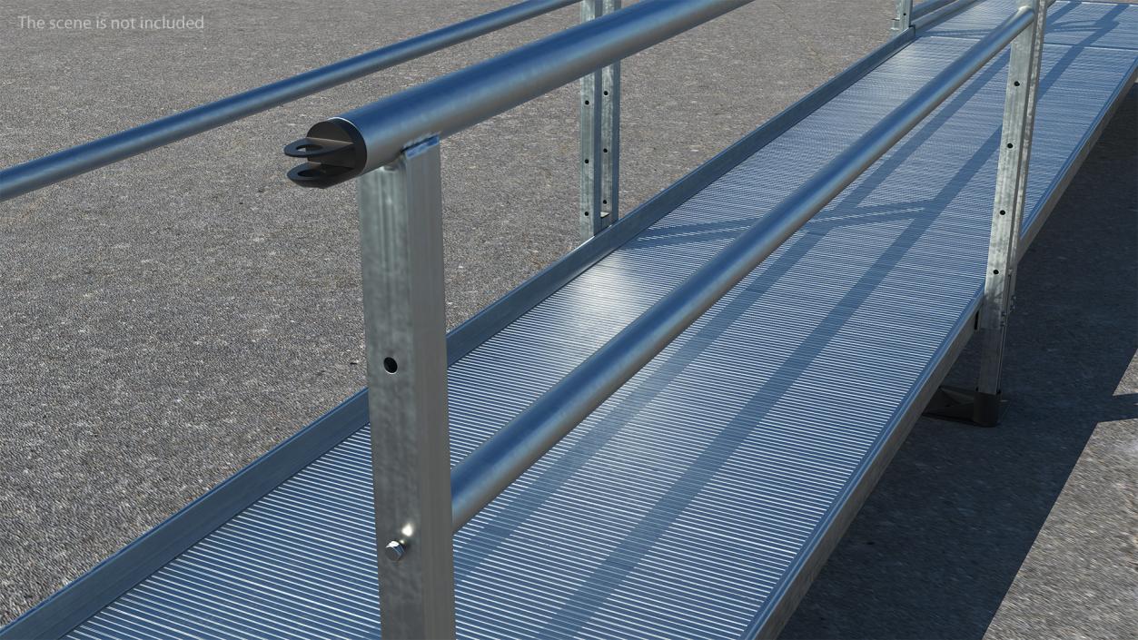 3D model Metal Ramp