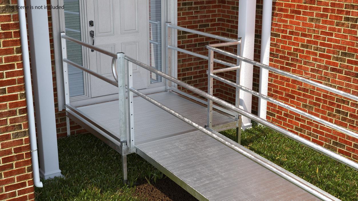 3D model Metal Ramp