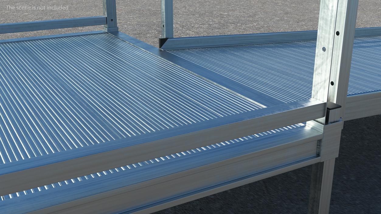 3D model Metal Ramp