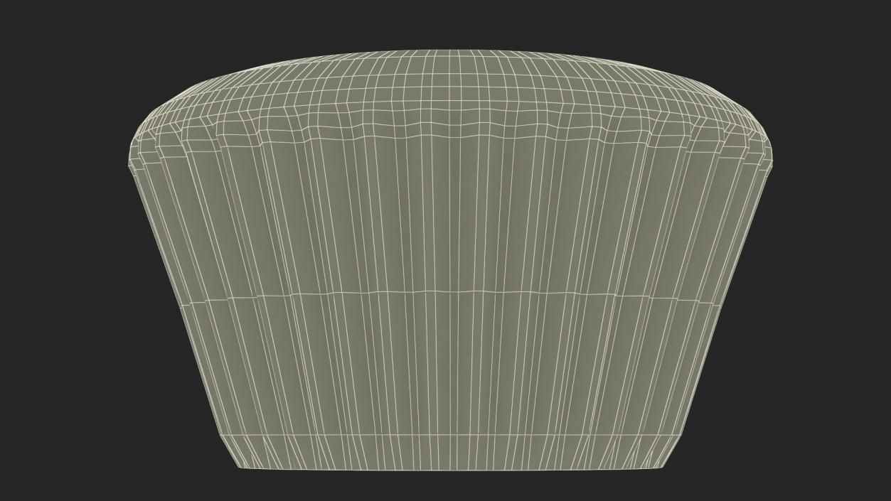 Sponge Cupcake Base 3D model