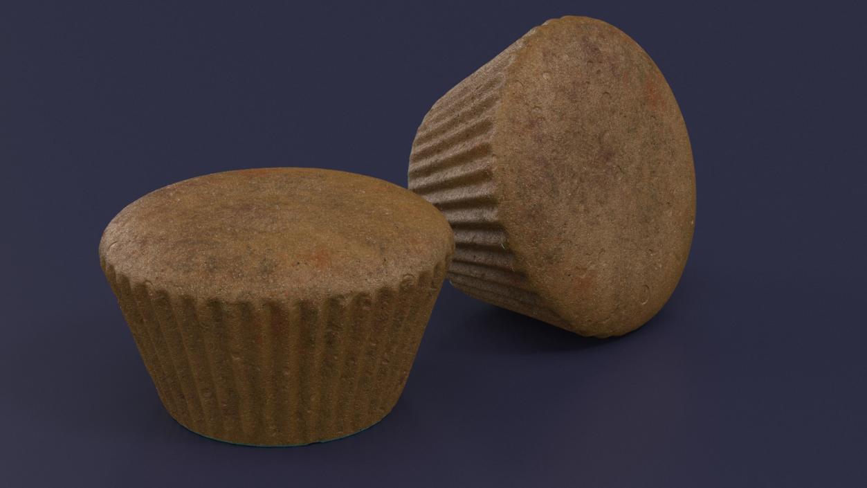 Sponge Cupcake Base 3D model