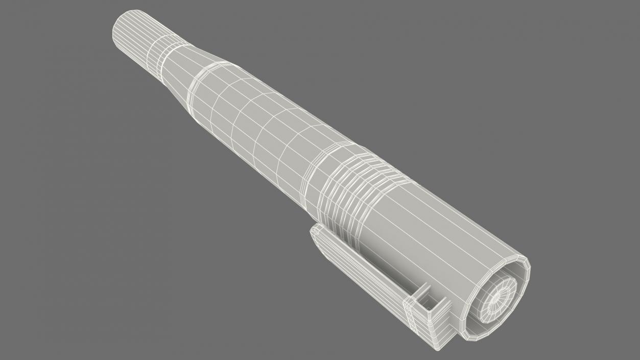 Double-Ended Marker Blue 3D model