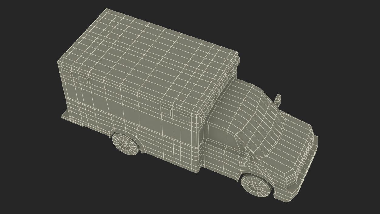 3D model Low Poly Stylized Model Ambulance 2