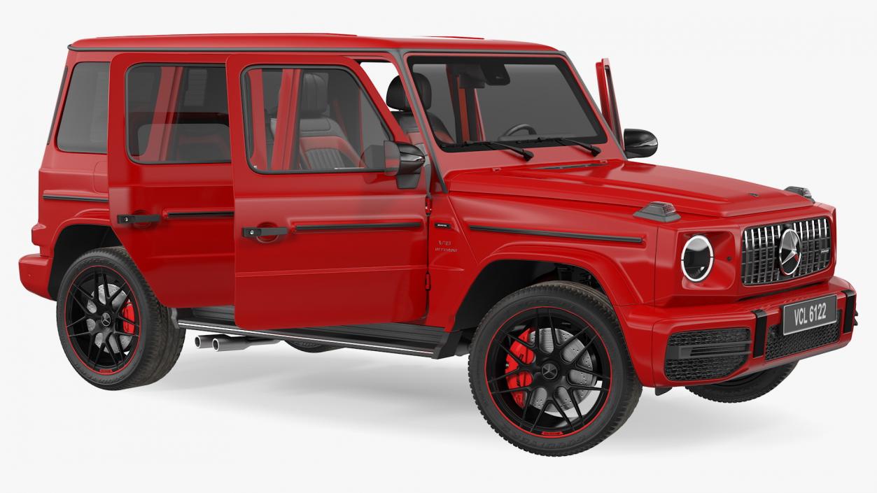 3D Mercedes-Benz G63 AMG 2019 Rigged model