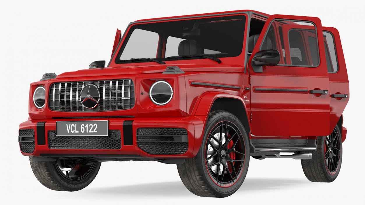 3D Mercedes-Benz G63 AMG 2019 Rigged model